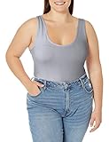 Just My Size Women's Plus Size Stretch Jersey Cami, Light Steel, 5X