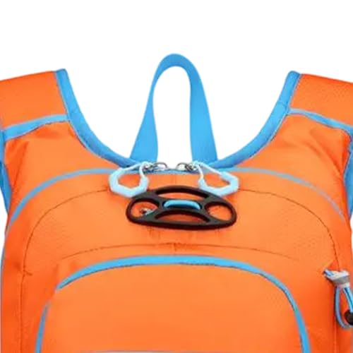 Mochila running y montañismo 20-35L impermeable naranja miniatura 5