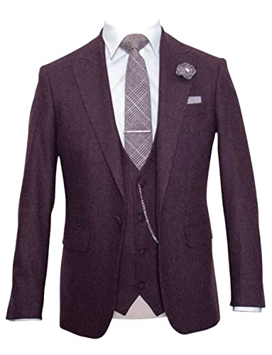 Blazer Homme Peak ABEL Costume Veste de Dîner Décontracté Tendance Chic