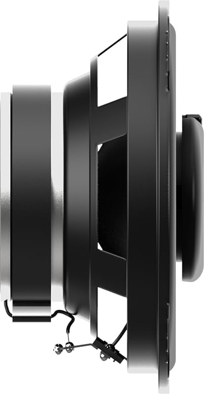 lateral view d'un sol JBL Stage2 GEN2 45F car speaker showing its depth