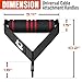 Heavy Duty Exercise Handles, Gym Cable Handles for Cable Machine Attachments, D Handle Cable Attachments, Handles for Resistance Bands, Workout Accessories, Fitness Equipment for Home Gym