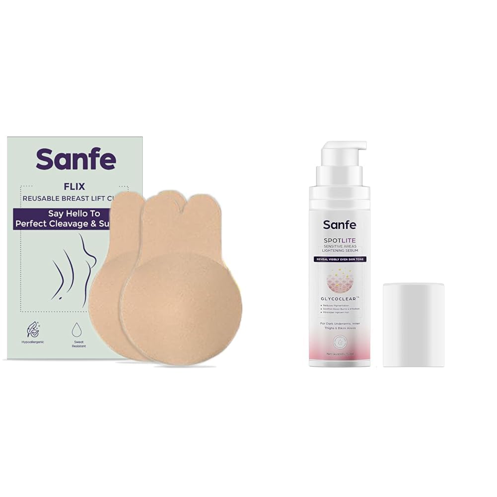 sanfe Flix Reusable Boob Lift Cups Spotlite Sensitive Body Serum-picture-29