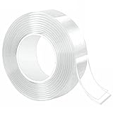Cinta de montaje industrial más resistente: la cinta de montaje duradera está hecha de un material Nanogel que mantiene una alta viscosidad durante largos períodos de tiempo. La cinta Nanotape de 2,5 cm puede soportar hasta 1 libra en superficies lisas.