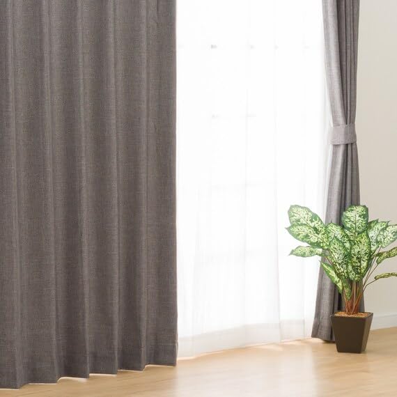 ニトリ 遮光2級カーテン　100×約250 ニトリ 遮光2級・遮熱・消臭カーテン(アクト アイボリー