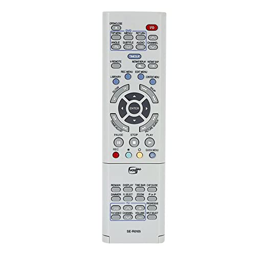 Control Remoto for Reproductor de DVD Toshiba SE-R0105 SE-R0123 D-KR2SU D-R2SU DR1PP DR1S DR1SU D-R1 D-R1PP D-R1S D-R1SU XV-4306