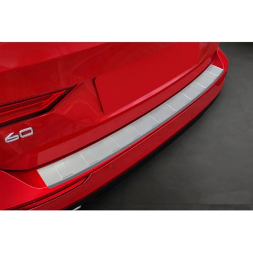 Éviter les rayures de pare-chocs Volvo V60 avec le seuil INOX thermolaqué