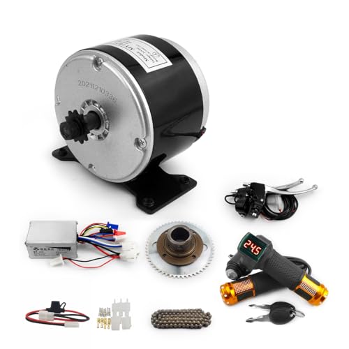 L-snabbare 24 V 250 W elektrisk miniscooter motor kedjedrivsystem elektrisk liten cykel reservmotor kit hemmagjord driftkart driftkit