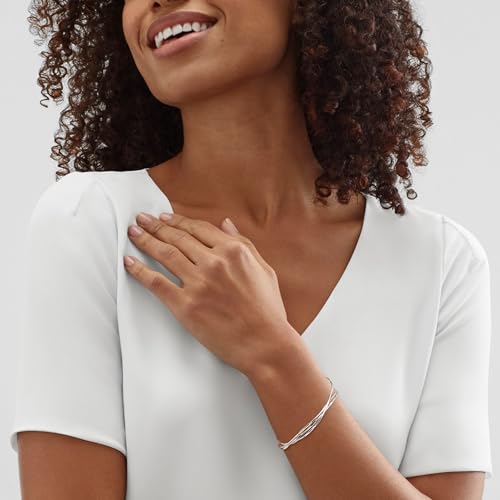 Silpada 'Empowered' Set of Three Bangles in Sterling Silver3