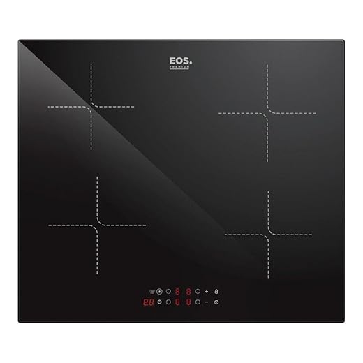 Cooktop Indução EOS 4 Bocas 7200W