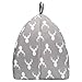 Hollypet Self-Warming 2 in 1 Foldable Comfortable Triangle Cat Bed Tent House, Gray Antler