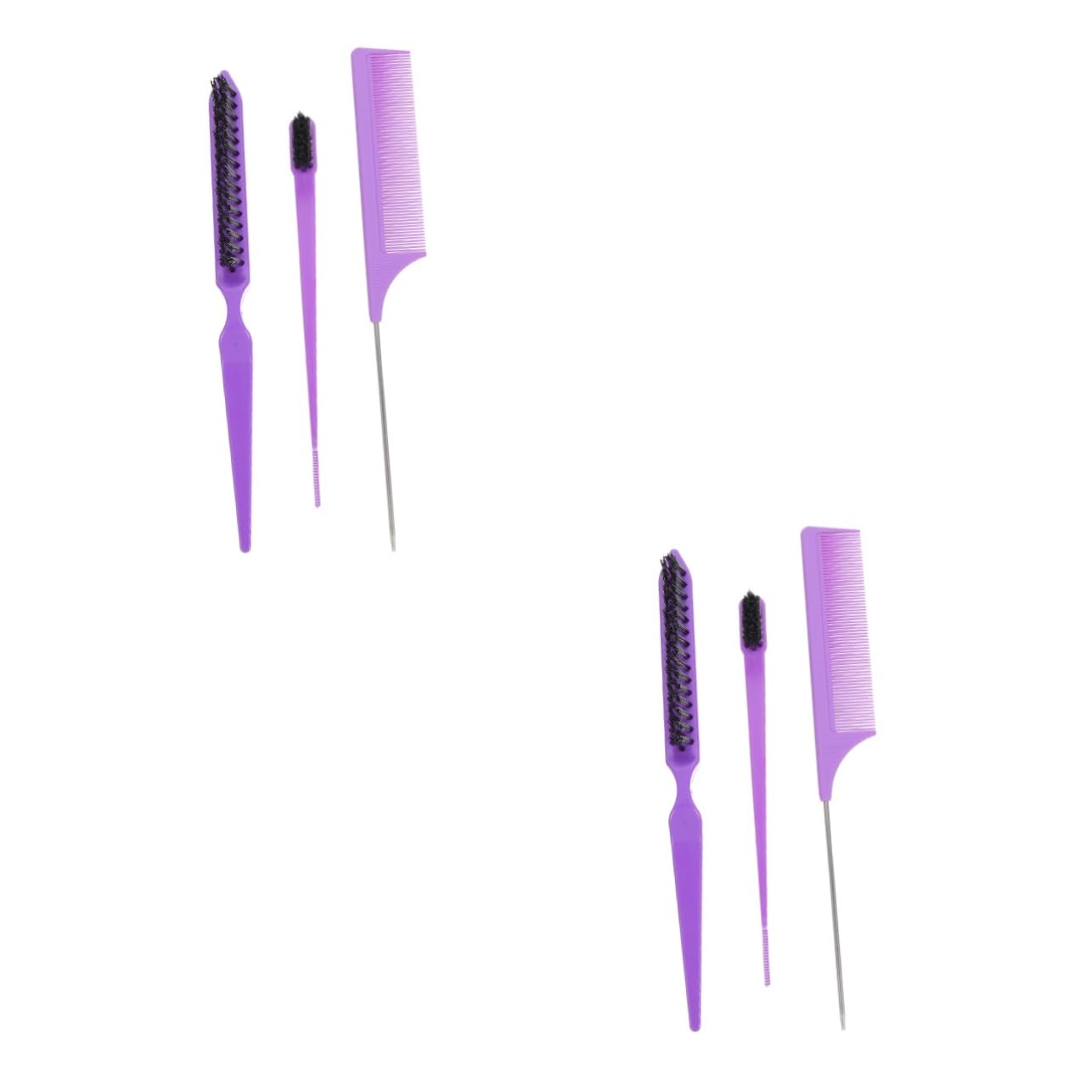 Peigne à queue de rat et brosses de coiffure en kit complet pour homme