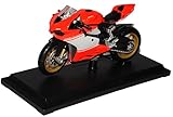 Fahrzeug ist ca 10 cm lang Maisto Ducati 1199 Superleggera Rot Weiss Ab 2014 Mit Sockel 1/18 Modell Motorrad