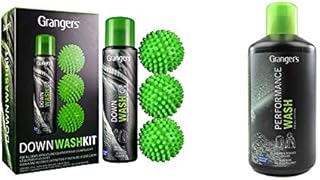 Grangers Down Wash Kit | Includes Down Wash 300ml | Dryer Balls | Perfect For Down Jackets | All In 1 Kit
