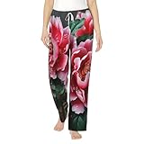 Construction des accessoires : le pantalon a une taille élastique, un cordon de serrage et deux poches de chaque côté. Garantit un confort sans restrictions, permettant un enfilage et un retrait faciles tout en les gardant en place tout au long de la nuit.