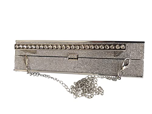 Image of Women Retro Crossbody Bag Rhinestone Fun Unique Evening Clutch Purses for Women