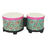 KIXZSAZ Handtrommel Set mit robuster Konstruktion und farbenfroher Gestaltung, um Kinder für Musik zu begeistern – ideales Geburtstagsgeschenk zum Erlernen von Instrumenten.