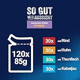 FELIX Katzenfutter nass in Gelee, Sorten-Mix, 120er Pack (120 x 85g)