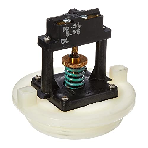 Sealand Vacuum Tank Switch Kit, 2-Way, Flush Mount, Push Button, Black