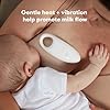 Frida Mom 2-in-1 Lactation Massager, Multiple Modes of Heat + Vibration for Clogged Milk Ducts, Increase Milk Flow, Breast Engorgement - USB Cord Included, White #1