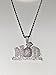 Never Going Broke NGB Money Custom Pendant Iced Diamond cz Necklace Men Women 925 Italy 14k White Gold Finish Iced Silver Charm Ice Out Pendant Stainless Steel Real 3 mm Rope Chain Necklace (16)