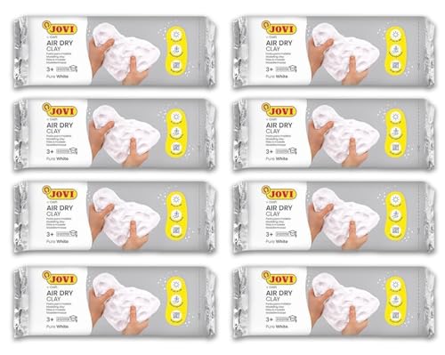 Jabones, Compra de libro digital Jovi - Pasta Para Modelar Base Arcilla Air Dry Con 8 Piezas de 250 Gramos de Secado Al Aire Sin Horno Color Blanco (Jovi P83)