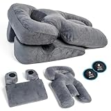 Zomaple Face Down Pillow After Eye Surgery – Memory Foam, Washable Cover, & Ventilated Design – Facedown Pillow for Sleeping, BBL Equipment, Retinal & Vitrectomy Recovery