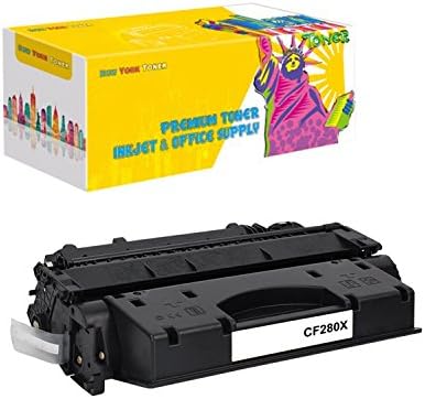 NYT Compatible High Yield Toner Cartridge Replacement for HP CF280X for HP Laserjet 400 M401a, M401d, M401dw, M401dn, Laserjet Pro 400 MFP M425dn, M425dw (Black, 1-Pack)