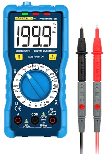 Pancontrol Digital Multimeter Pan MINIMETER, Schwarz