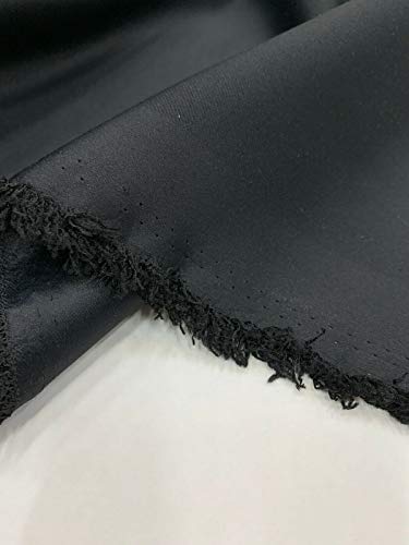 Fabric Gift La BLACKOUT Drapery Fabric Color: Black, 3 Pass Blackout Fabric thumb #3