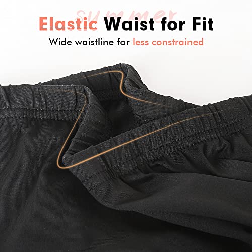 Image of MANCYFIT Half Slips for Women Underskirt Dress Extender Lace Trim Knee Length Midi Skirt
