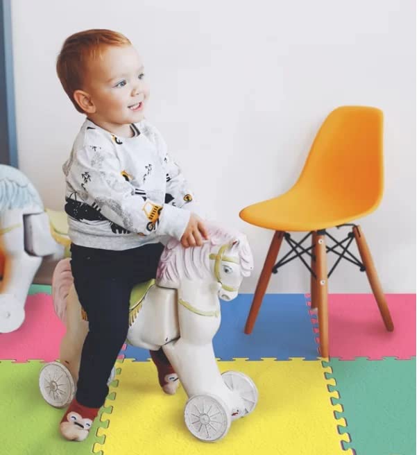 Image of Fit Spree Eva Interlocking Puzzle mats Keep Your Floor Protected Against Scratches, Scuffs, and dents, Especially When Used for Your Home Gym, Garage, or Children's Play Area.