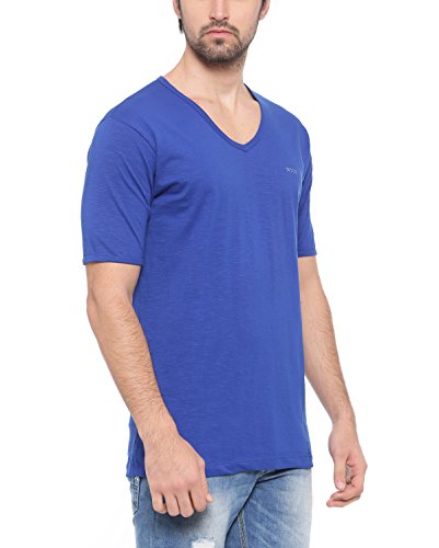 Image of SHOWOFF Men`s Cotton Solids Regular Fit Tshirt