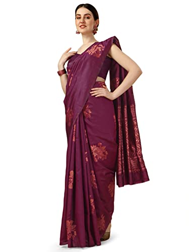 Image of Avantika Fashion Women's Kanjivaram Soft Silk Banarasi Sarees With Blouse Piece