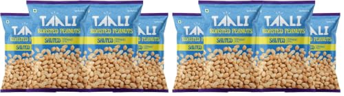 Image of Taali Roasted Peanuts - Salted Peanuts |Crunchy Healthy Snacks | No Trans Fat, Gluten free, Roasted Not Fried (Pack of 8 x 150 gms)(weight may vary)