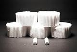 Keystone Prehma: Cotton Rolls Med. #2: White in Color 250 Roll Pack