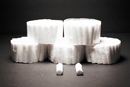 Keystone Prehma: Cotton Rolls Med. #2: White in Color 250 Roll Pack