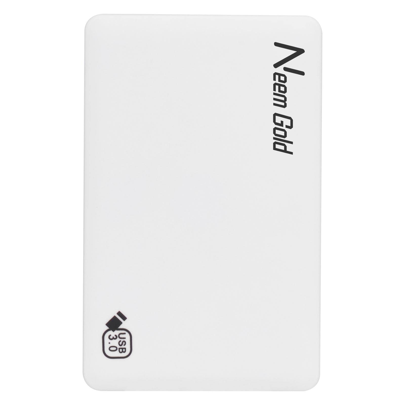 High Speed External Portable USB Hard Drive HDD for Laptops White 500GB-image-38