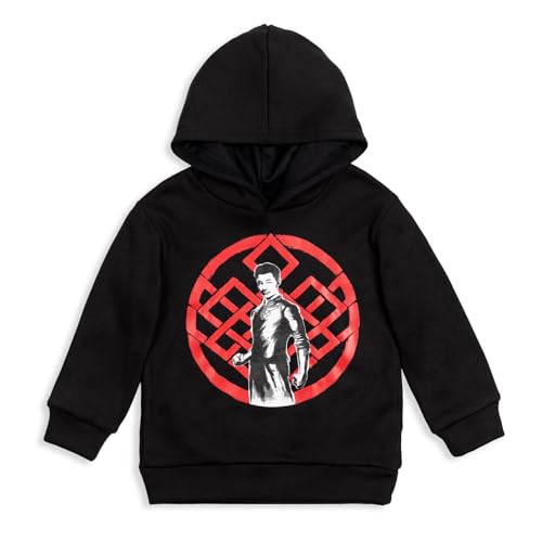 Marvel Eternals Shang-Chi and the Legend of the Ten Rings Shang-Chi Loki Fleece Pullover Hoodie Little Kid to Big Kid