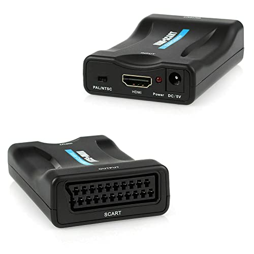 Retoo Convertitore da Scart a HDMI con cavo di