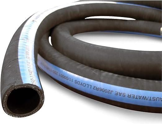 250 Series Hardwall Water/Exhaust Marine Hose with Wire Shieldsflex II 116-250 thermostat housing manifold hose Mercruiser (5/8" x 2.5' feet)