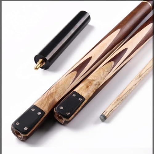 Taco de billar 3/4 con extensión de 6 in y accesorios de madera para juego miniatura 5
