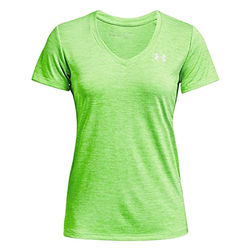 Image of Under Armour Womens Tech V-Neck Twist Short-Sleeve T-Shirt