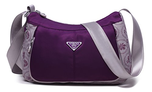 Sac à bandoulière nylon femme sac messager oxford tissu concise d