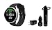 Polar Ignite Waterproof GPS Fitness Watch with Advanced Wrist-Based Heart Rate with Included Wearable4U Power Pack Bundle (M/L (155-210 mm), Black/Silver)