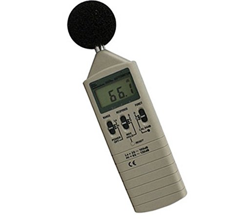 Niveau mètre de mesure acoustique Gowe sonomètre décibelmètre de 35db à 130db