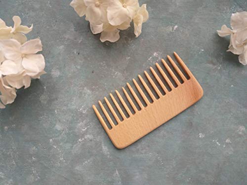 Weaving Comb Beater Wooden Tapestry Fork for Loom Handmade - Thumbnail 5