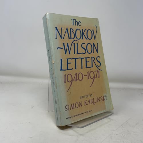 The Nabokov-Wilson letters: Correspondence between Vladimir Nabokov and Edmund Wilson, 1940-1971