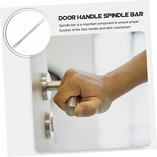 Gadpiparty eixo da maçaneta da porta fuso quadrado de substituição eixo para porta vintage ferragem