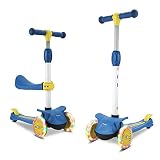 patinete con asiento carrefour ❖ LEAN-TO-STEER: Nuestro patinete 3 en 1 se controla inclinando su cuerpo y no girando el manillar. La tecnología Lean-to-Steer y el diseño liviano ofrecen un mejor control al girar y mantienen el equilibrio. Este diseño único ayuda a su hijo a desarrollar habilidades de equilibrio, coordinación y más. Deje que su hijo haga ejercicio mientras juega.