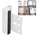 LOCADENCE 2pcs Home Security Door Lock, Withstand 800 lbs Aluminium Alloy Door Reinforcement Lock, Hotel Door Buckle for Apartment Dormitory